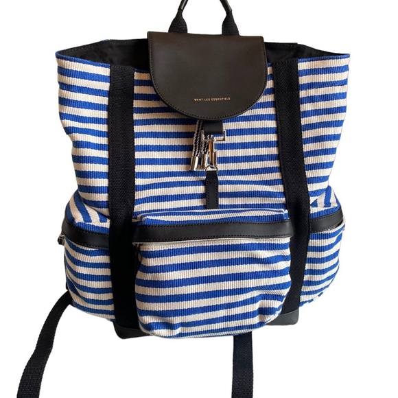 WANT Les Essentiels Handbags - 𝅺BNWT WANT Les Essentiels Striped Avalon Backpack